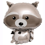 Шар Фольгированный Енот (Серый)