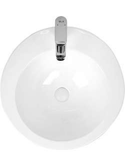 Раковина напольная  WeltWasser WW LEERBACH 3838 GL-WT 380х380х830