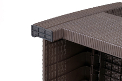 Arizona b:rattan, Диван трехместный, венге (3-х местная подушка)