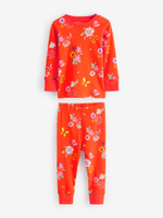 Пижама для девочки Next AJ8-347, 3 шт., Молочный, Красный, Розовый