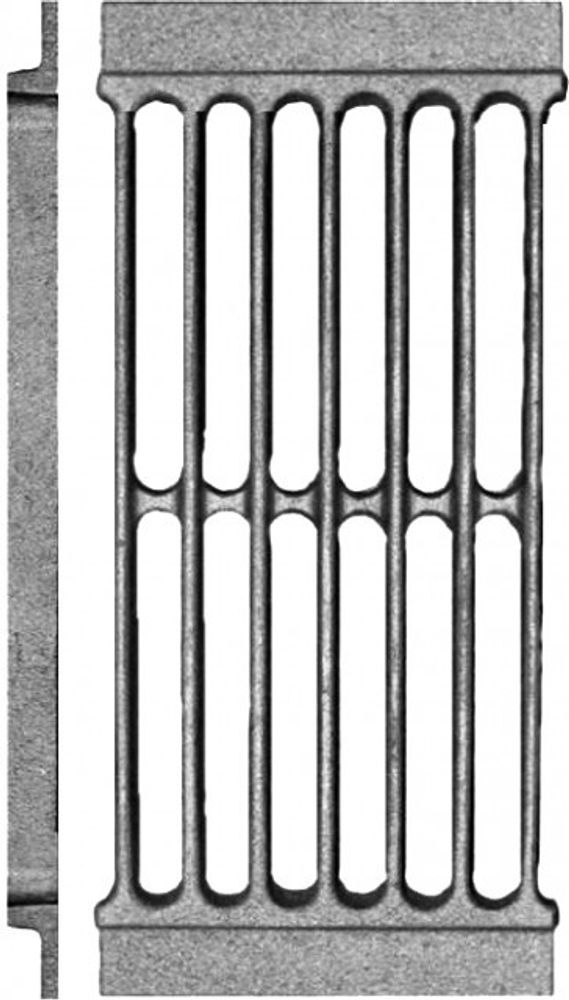 Решетка колосниковая каминная РД-7 290х135