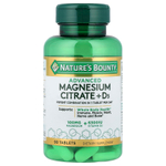Nature's Bounty, улучшенный цитрат магния и D3, 90 таблеток