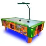 Аэрохоккей Premium комплектация (220*120*75 см.) стальное поле + лампа + доп. подсветка