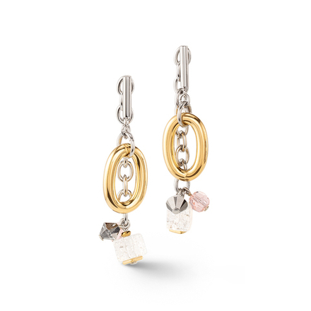 Серьги Coeur de Lion Bicolour 4521/21-1637