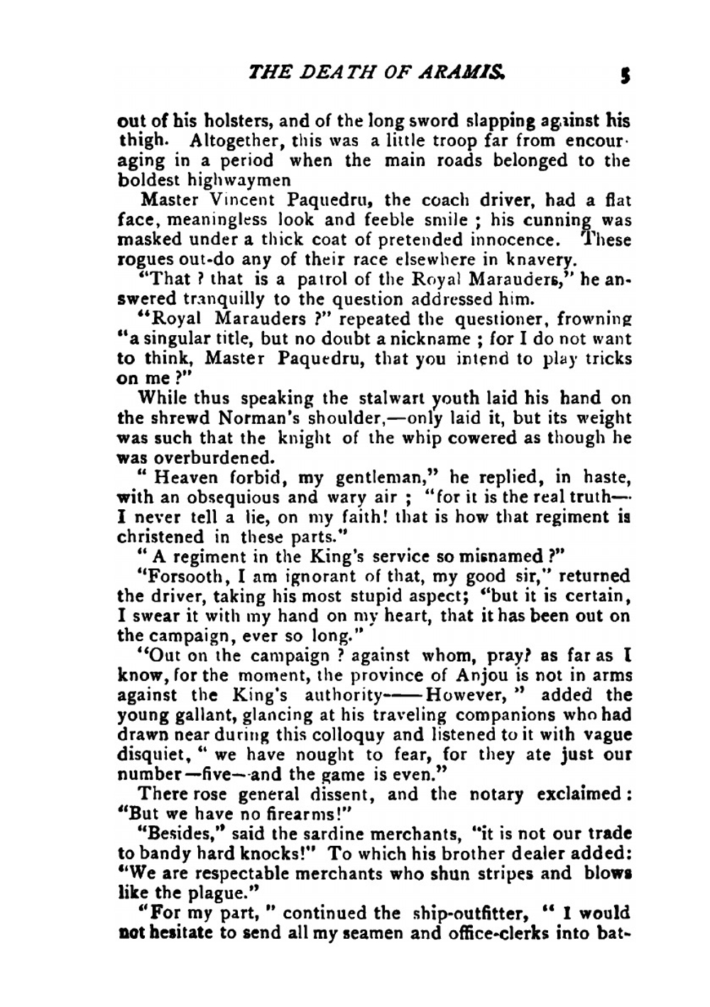 The Son of Porthos. Or, the death of Aramis | Alexandre Dumas