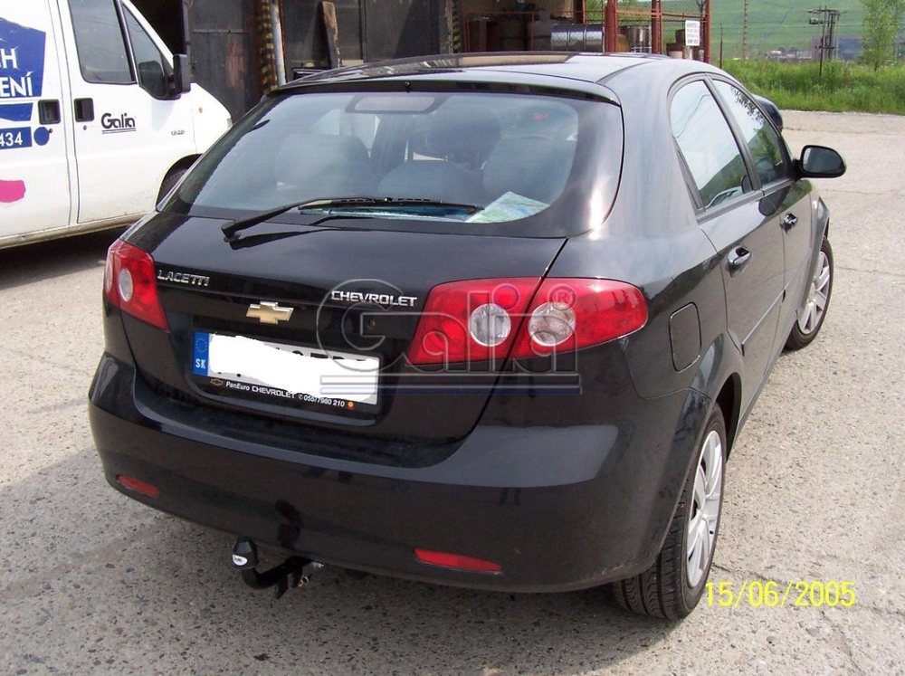Оцинкованный фаркоп на Chevrolet Lacetti хетчбек 5 дверей 2004-2012, Daewoo Nubira хетчбек 5 дверей 2003-2013 (без электрики), Galia D034C