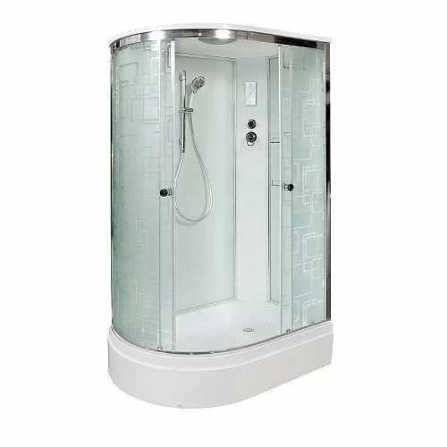 Душевая кабина DTO Серия ЕМ ЕМ2712 с электрикой (эл.) 120x80