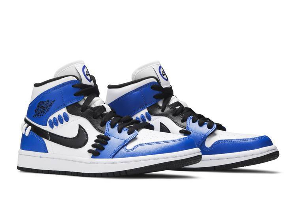 Кроссовки Jordan Air Jordan 1 Mid Se "Game Royal" (Женская размерная сетка)
