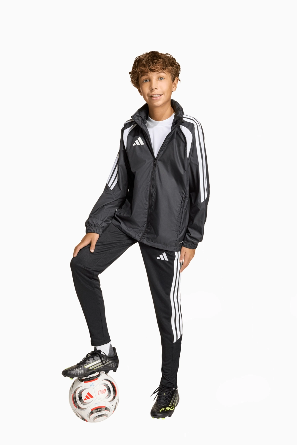 Куртка adidas Tiro 26 League Windbreaker Junior - черный