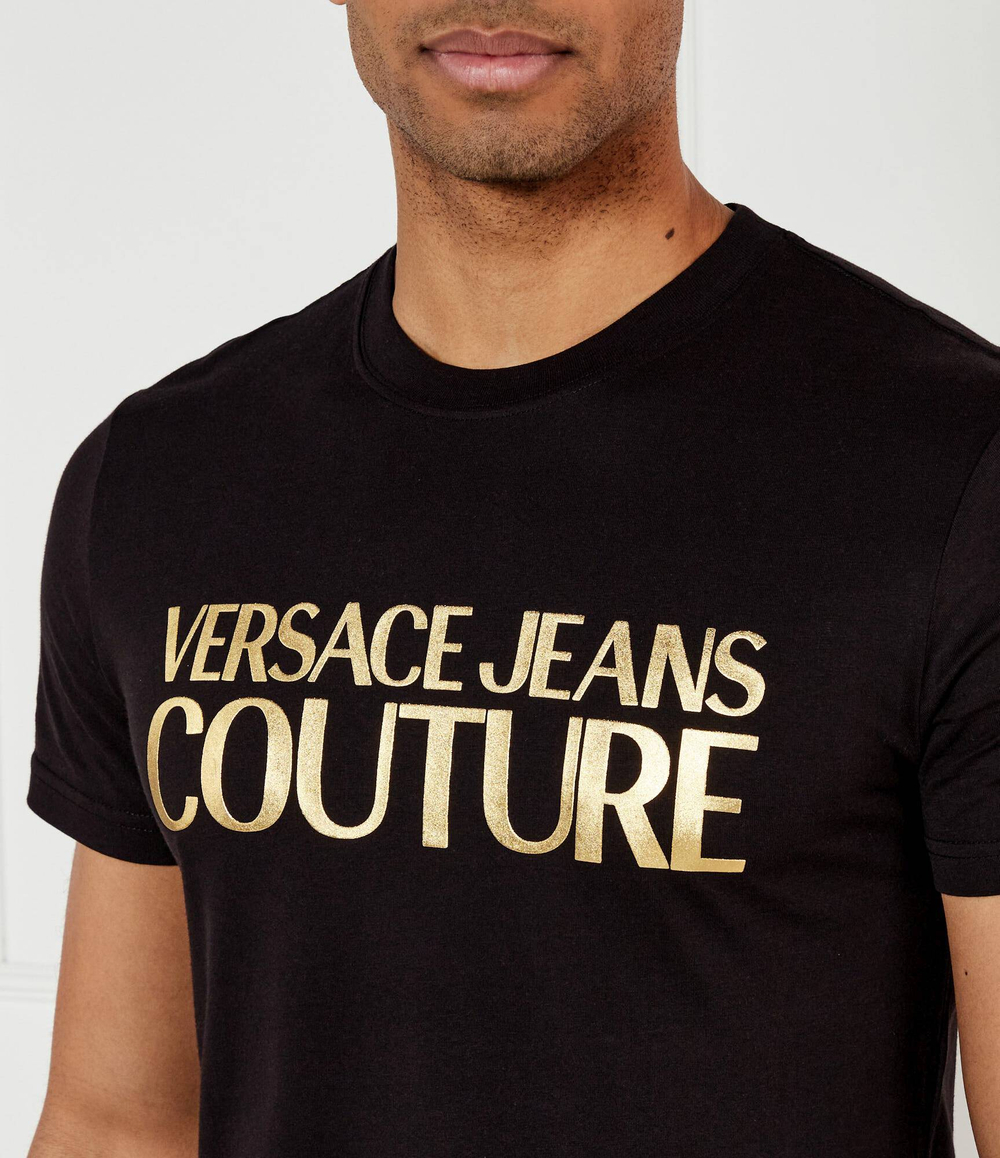 Футболка Versace Jeans Couture - черный(78GAHT05CJ00T)