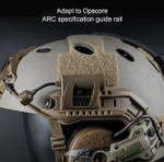 Тактический нашлемный фонарь / олива