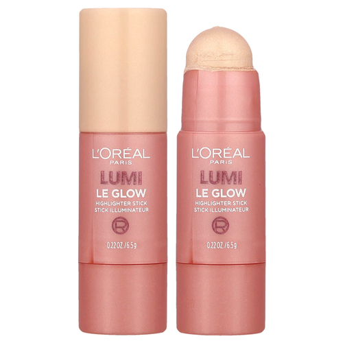 L'Oréal, Lumi, Le Glow, хайлайтер-стик, 630 Glowy Creme Chic, 6,5 г (0,22 унции)