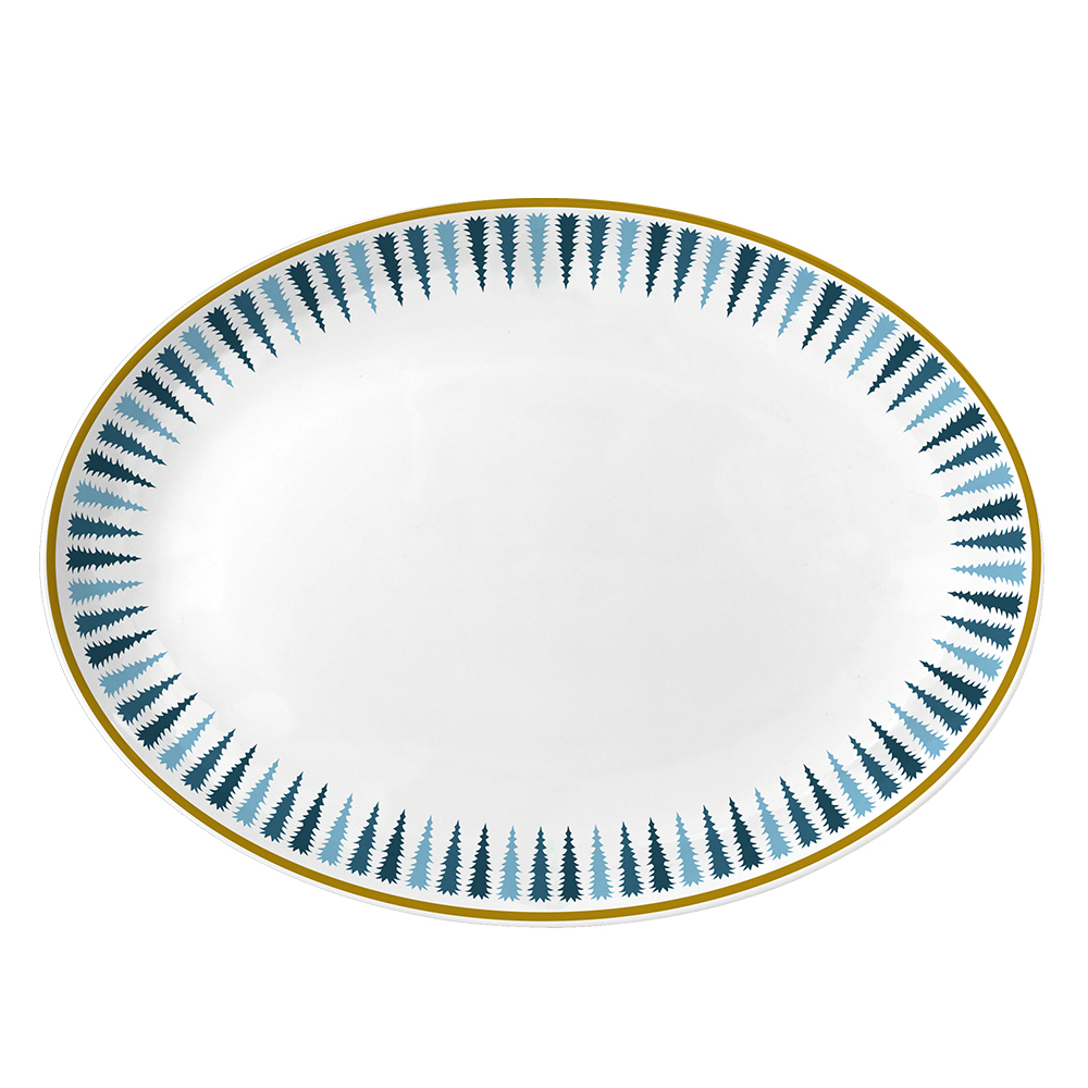 Закусочная тарелка большая First Lady "Зимняя сказка"