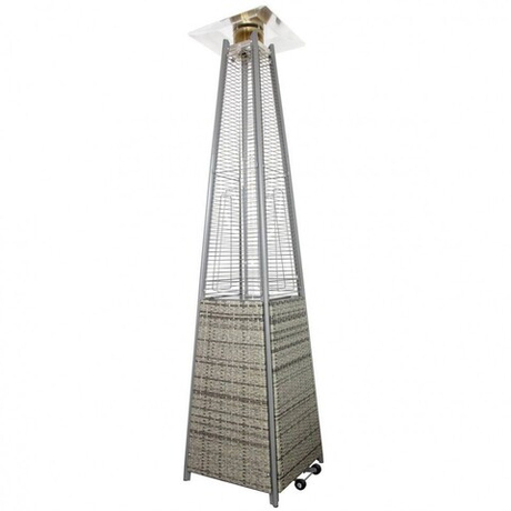 Уличный газовый обогреватель 13I Rotang Gray + Чехол