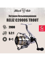 Катушка безынерционная Black Side RELIZ C2000S TROUT (6+1 подш.)