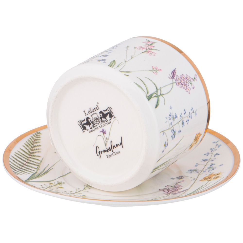 ЧАЙНЫЙ НАБОР LEFARD "GRASSLAND" НА 6 ПЕР. 12 ПР. 300 МЛ (КОР=8НАБ.)
