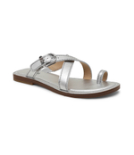 Кожаные вьетнамки ASHTON Michael Kors - серебряный(40S4ATFS1M)