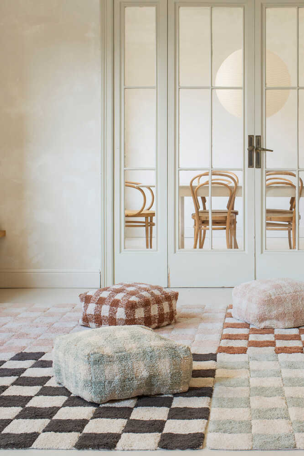 Пуф Lorena Canals Vichy Blue Sage (20 х 40 x 40 см)