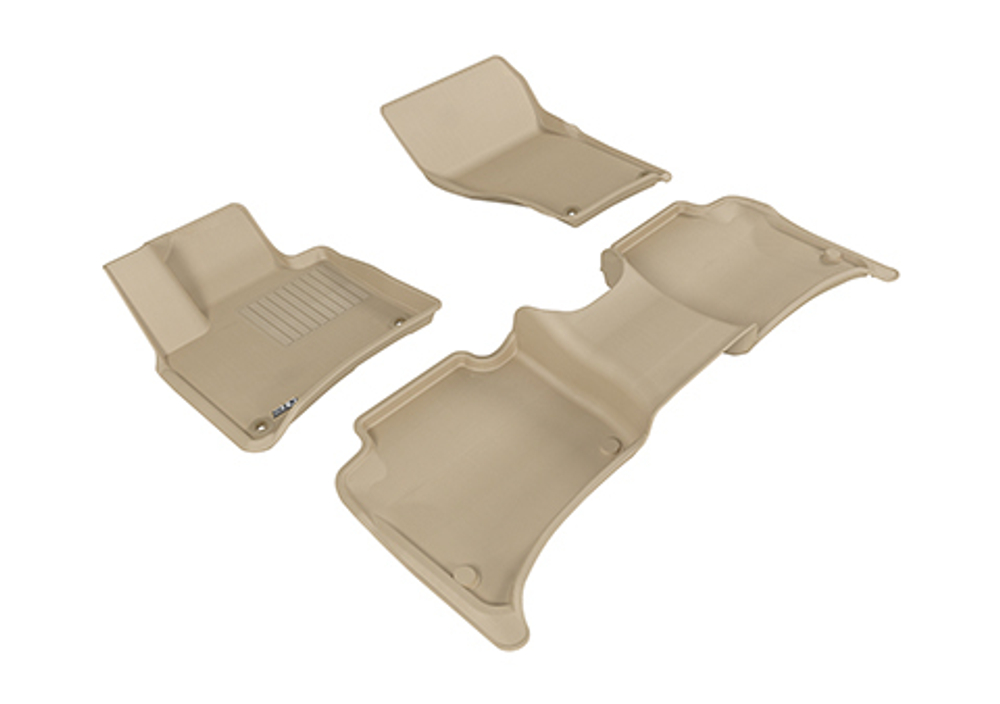 Коврики салона Sotra 3D Lux для Volkswagen Touareg 2011- черные. Артикул ST 74-00455