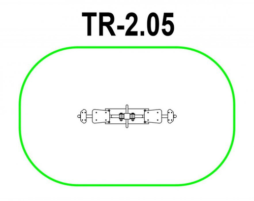 Уличный тренажёр Тандем - Жим ногами