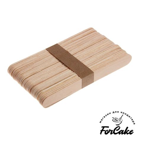 Палочки деревянные для эскимо 15*1,7 см, 50 шт.