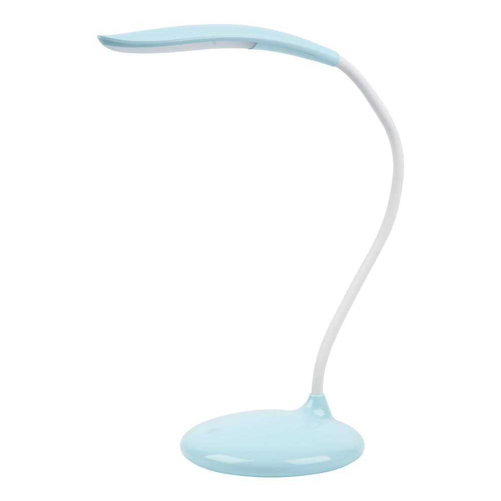 TLD-558 Blue-LED-280Lm-5000K-Dimmer Светильник настольный. 3W. Сенсорный выключатель. Голубой. ТМ Uniel