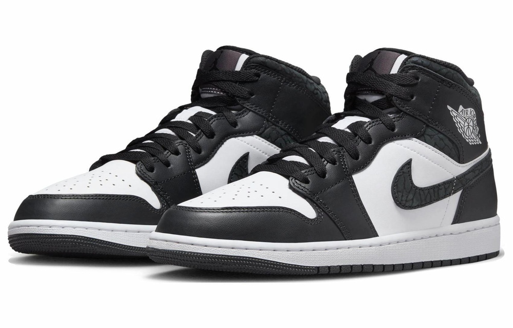 Кроссовки Jordan Air Jordan 1 Mid Se "Panda Elephant"