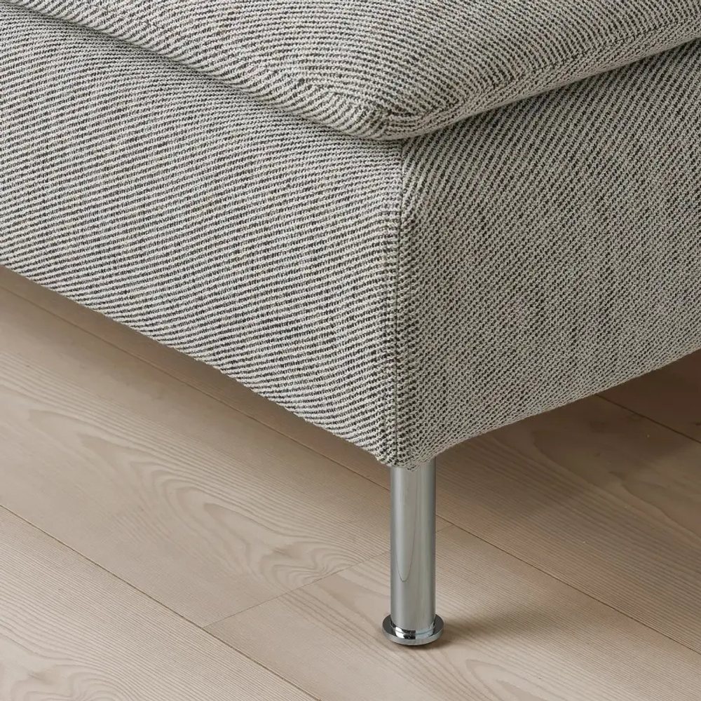 3-местный угловой диван - IKEA SÖDERHAMN/SODERHAMN, 99x192см, серый/светло-серый, СЕДЕРХАМН ИКЕА