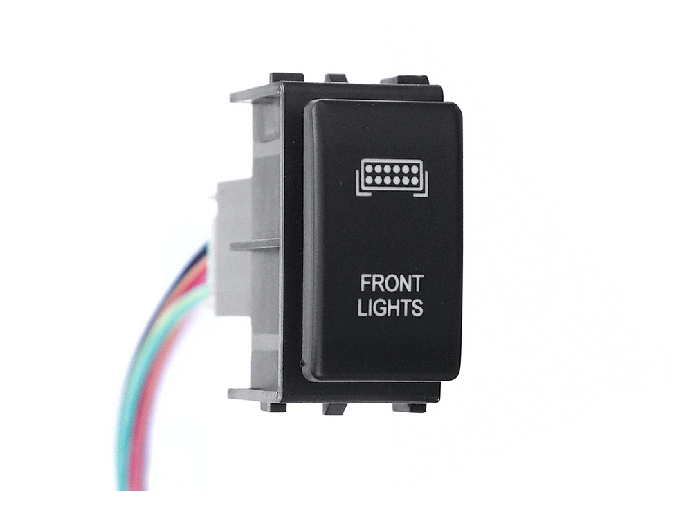 Кнопка ВКЛ/ВЫКЛ, белый, FRONT LIGHTS NISSAN