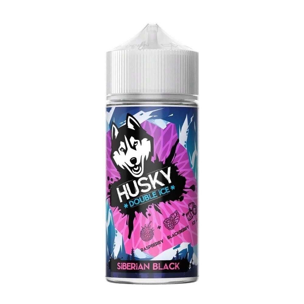 Жидкость Husky Double Ice Salt - Siberian Black (Малина-Ежевика) 30 мл, 2 мг/мл* Strong