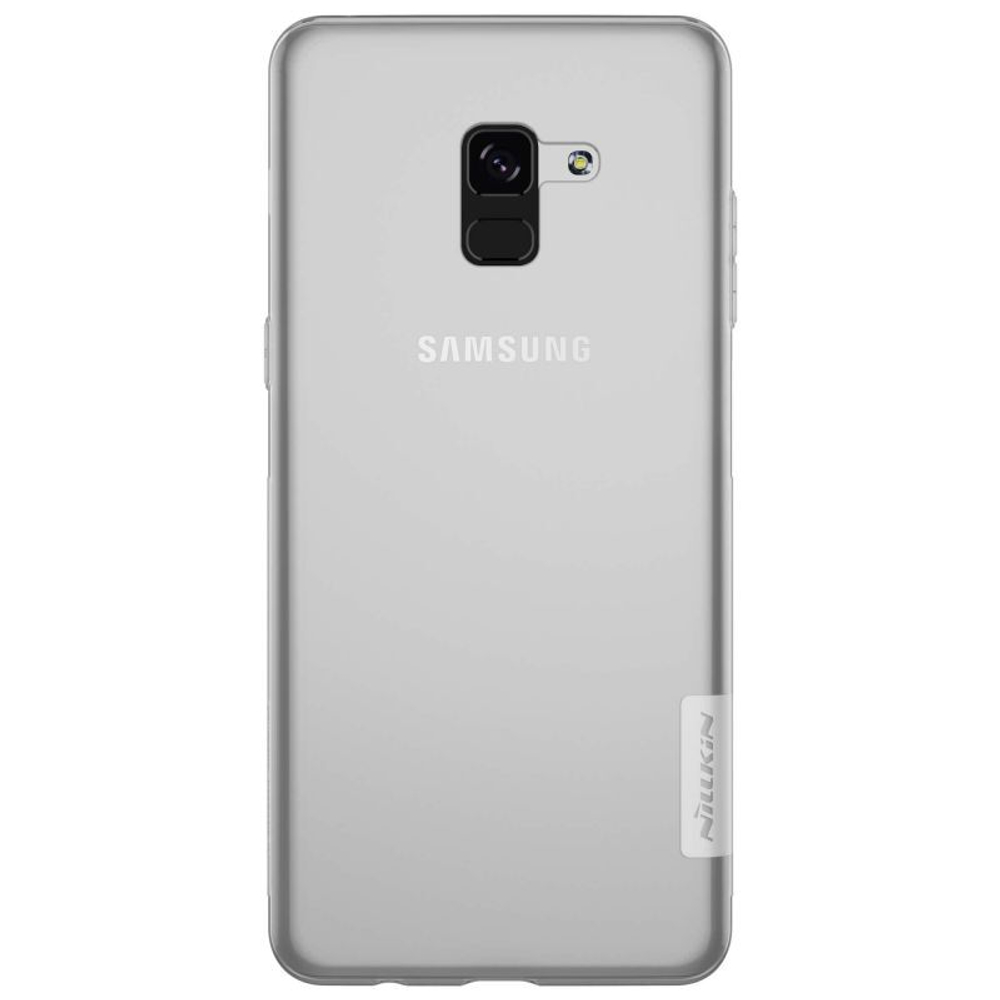 Прозрачный силиконовый чехол Nillkin Nature для Samsung Galaxy A8 Plus (2018)