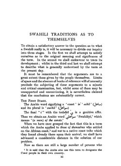 Aids to the study of Ki-Swahili | Mervyn Worcester Howard Beech