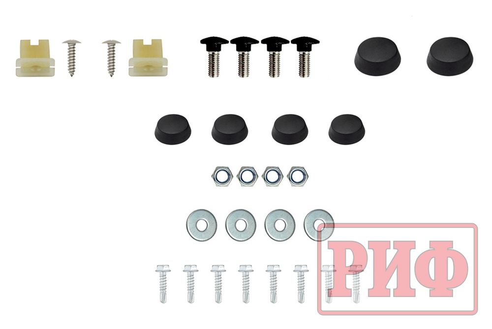 Бампер силовой передний JAC T6, SOLLERS ST6 под штатные фары, с центральной защитной дугой, стандарт РИФ
