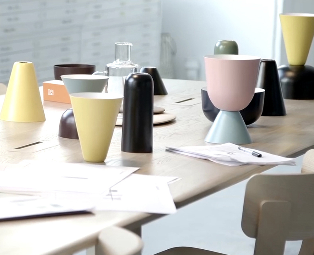 Pendant design lamp Alphabeta by Hem (B)