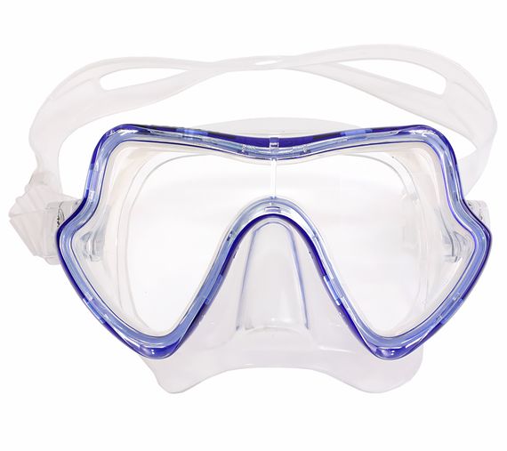 Маска Aquatec MK-600 прозрачный/синий