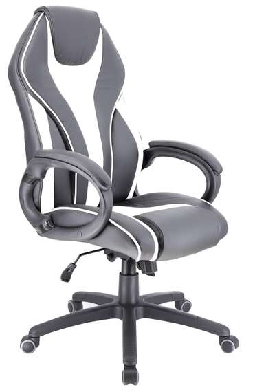 Геймерское кресло Everprof Wing TM Экокожа Белый