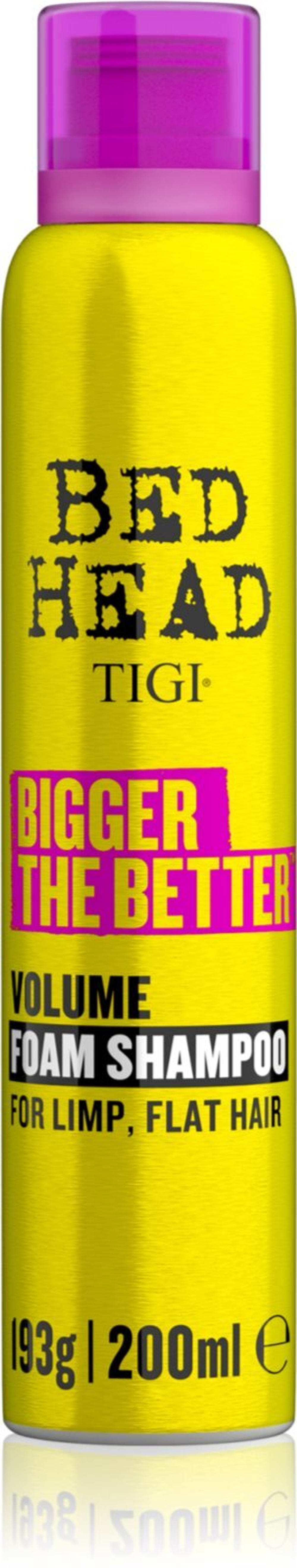 TIGI Bed Head Bigger the Better - пенный шампунь для увеличения объема волос /   200  ml  / GTIN 615908431377