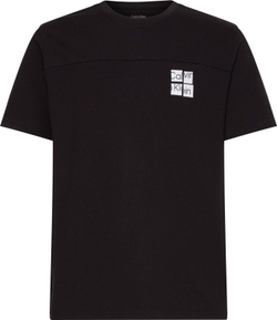 Мужская теннисная футболка Calvin Klein PW SS T-shirt - black beauty