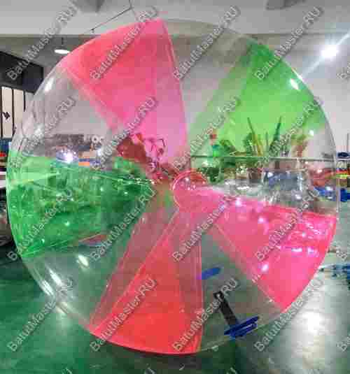 Аттракцион Водный шар ПВХ «Лето» 1,8*1,8*1,8 м