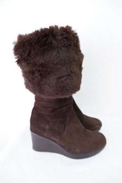 Сапоги Stephane Kélian на танкетке 38 размер