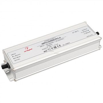 Блок питания для светодиодной ленты 250W 48V 5.21A IP67 030021 ARPV-LG48250-PFC-A Arlight
