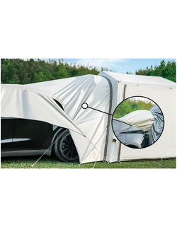 Палатка Naturehike Gen Air 7.0 Car 5-местная, надувной каркас, бежевая