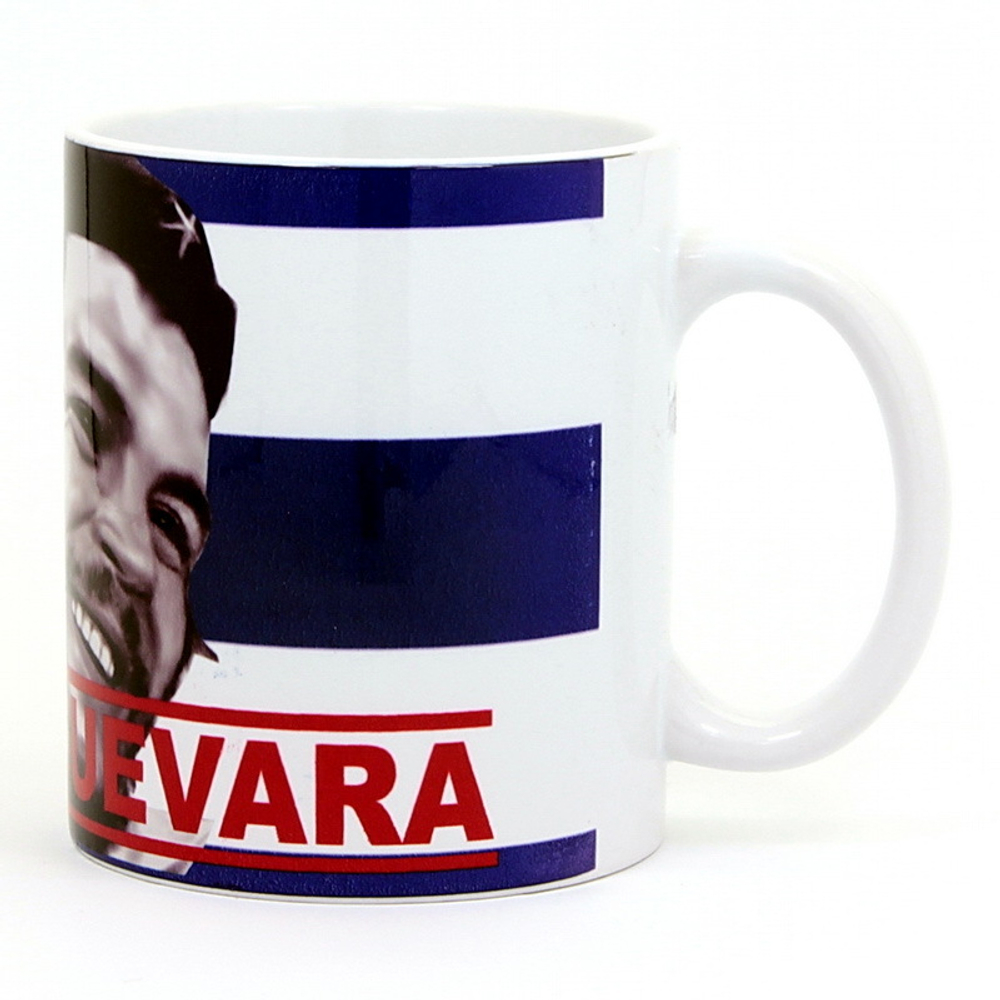 Кружка Che Guevara на Кубинском флаге (452)