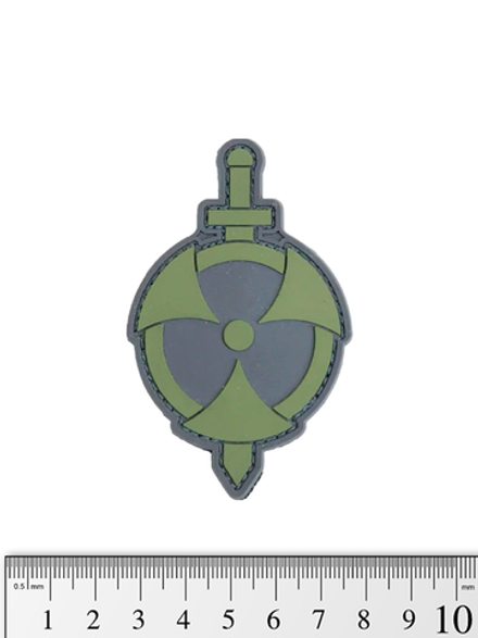 Шеврон Sword (Меч) PVC. Олива