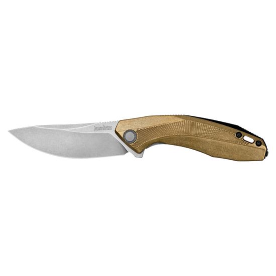 Складной нож KERSHAW Tumbler 4038BRZ c клинком из стали D2, рукоять Бронзовый сплав