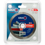 Диск алмазный сплошной KRUGO MASTER по бетону 125х1,8х22,23х10mm, 81081250276