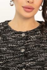 Костюм с атласной юбкой Лизетт (черный) К14677-10М LT Collection