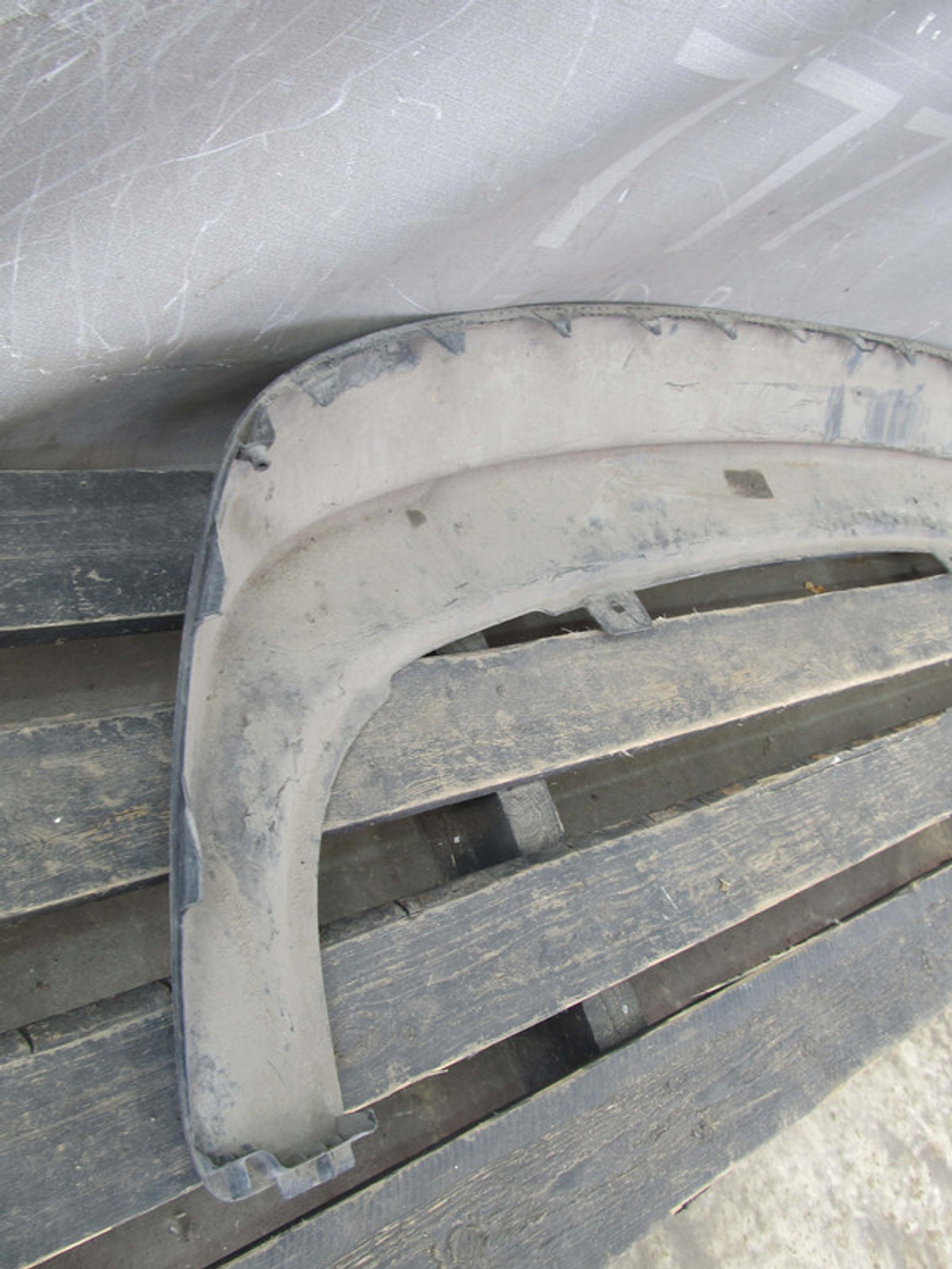 Юбка заднего бампера Kia Rio 3 (QB) 15-17 Б/У Оригинал 866124y500