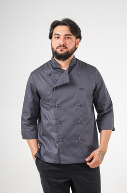 Китель поварской мужской Classic grey