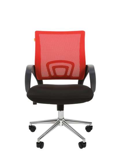 Офисное кресло Chairman    696    Россия     TW красный хром new